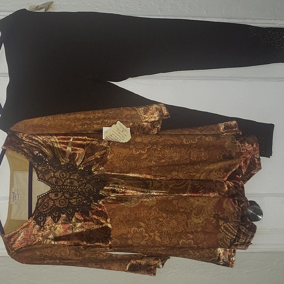 One World Autumnal Top And Leggings Set - Picture 6 of 8